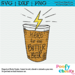 Harry Potter SVG - Digital Design of Butter Beer