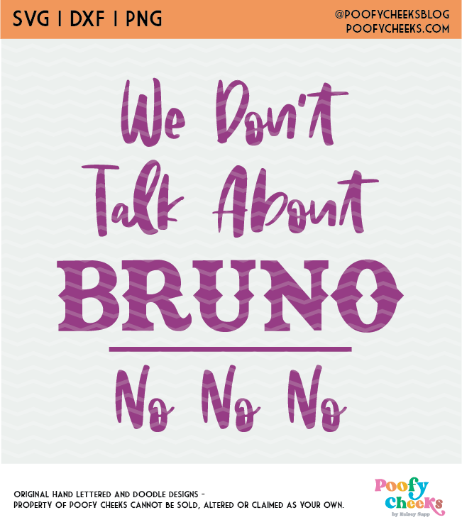 We Don't Talk About Bruno SVG