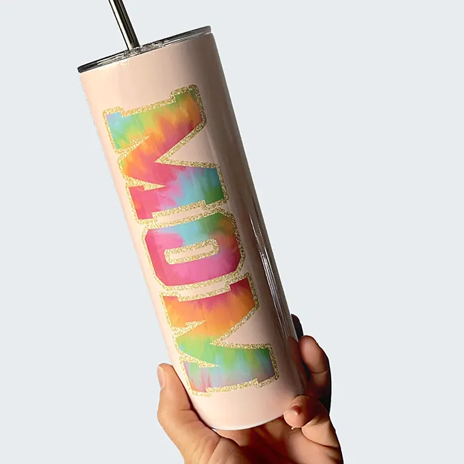 Tie Dye Sublimation Tumbler