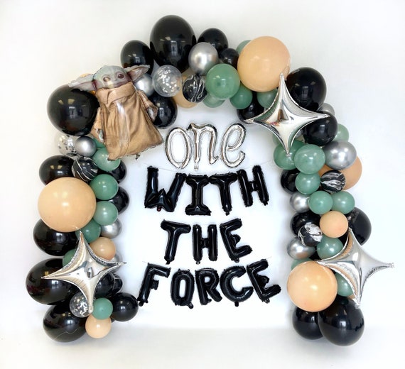 One with the Force Balloon Arch