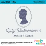 Lady Whistledown's Society Papers Digital Design