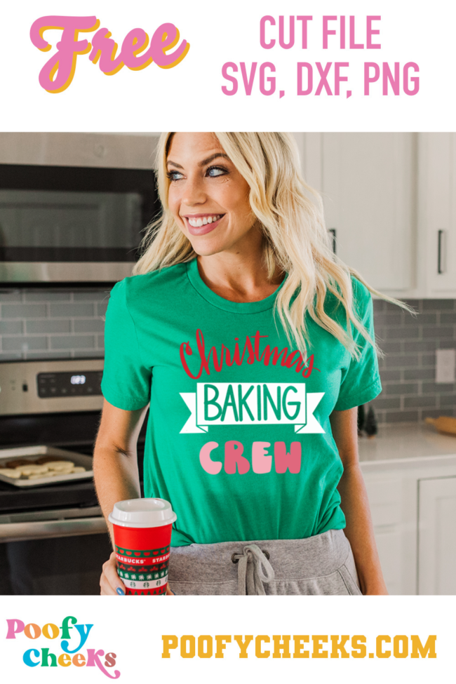 Christmas Baking Crew SVG digital design