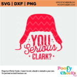 You Serious Clark Christmas SVG