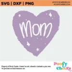 Mom Cut File – SVG, DXF, PNG