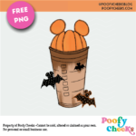 Mickey Pumpkin Spice PNG