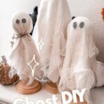 DIY Halloween Ghosts: Easy Cheesecloth Ghost Tutorial